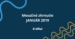 Mesačné zhrnutie - január, 2019