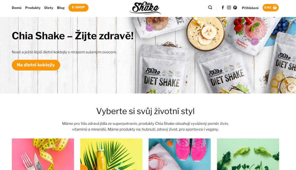 Chiashake affiliate kampaň