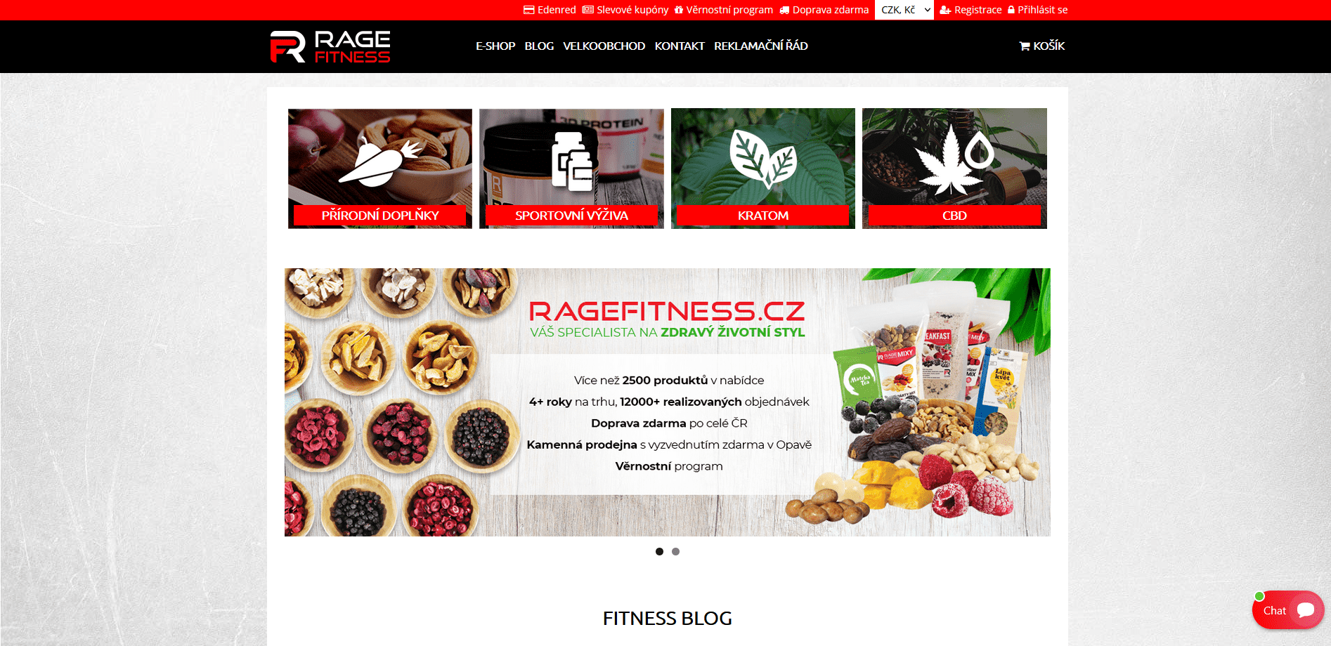 Ragefitness.cz e-shop