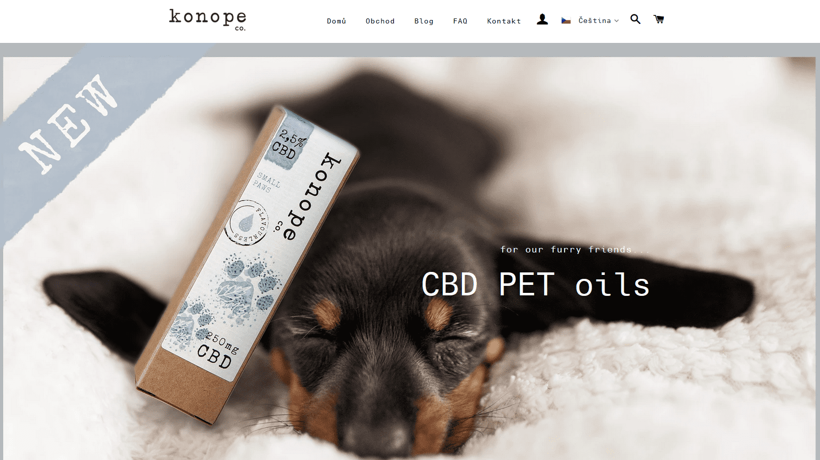 e-shop s CBD produkty Konope.co