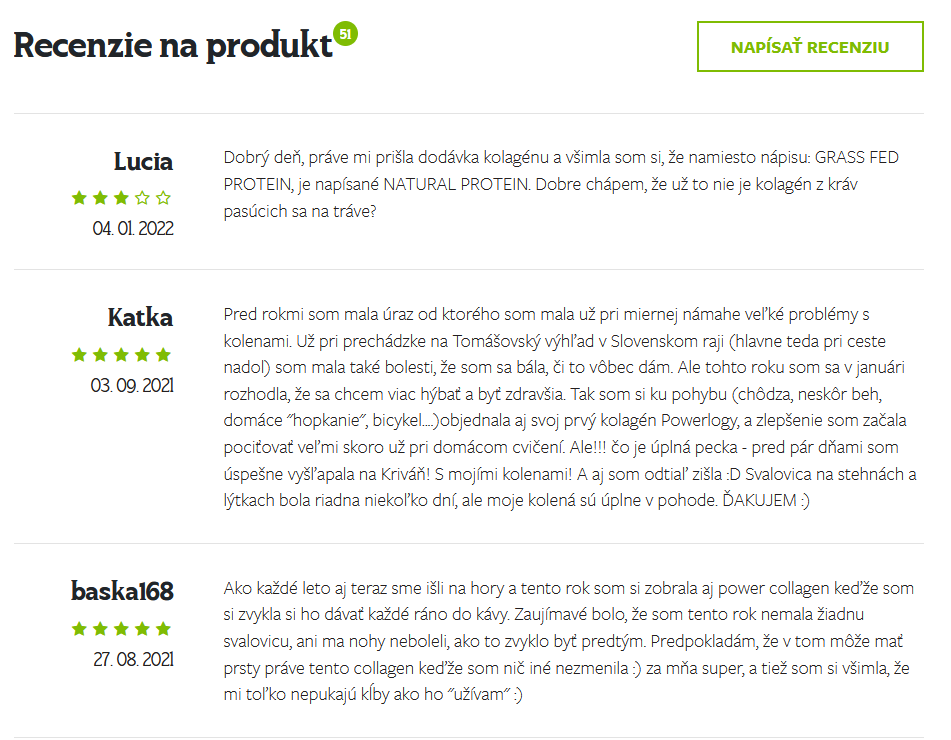 Recenze produktu 