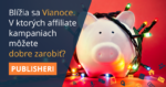 Vianočné affiliate kampane