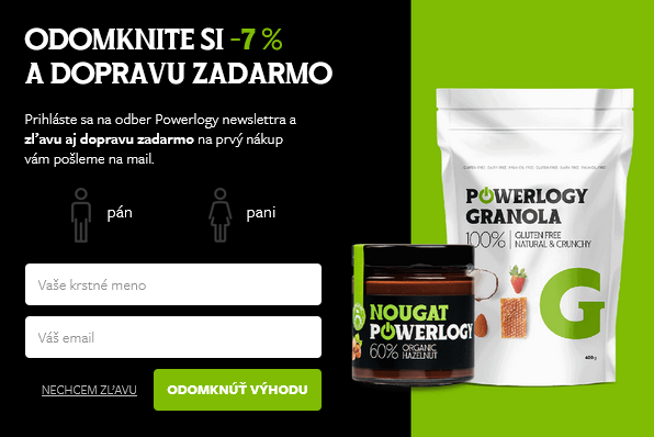 sleva za newsletter
