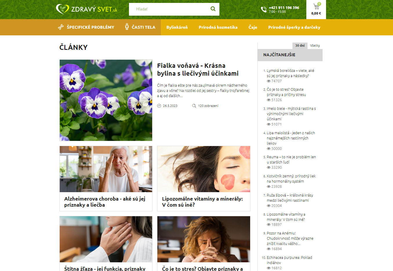 Zdravý svet blog