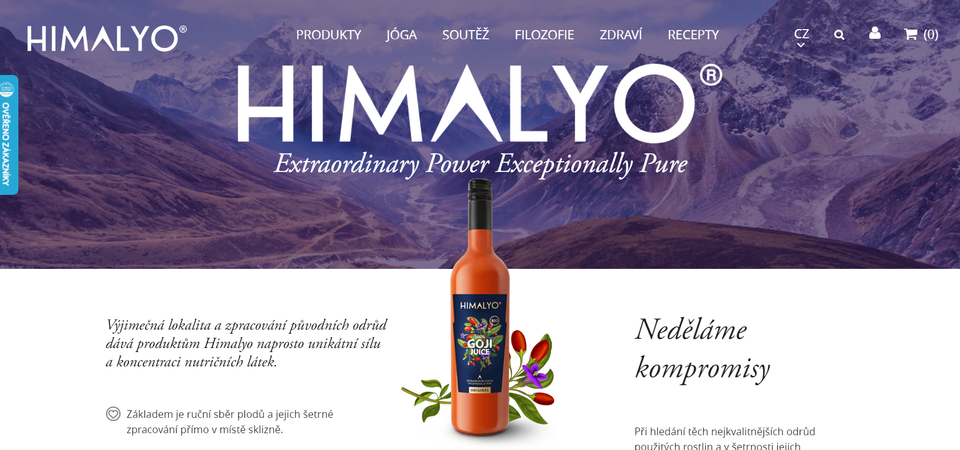 Himalyo homepage